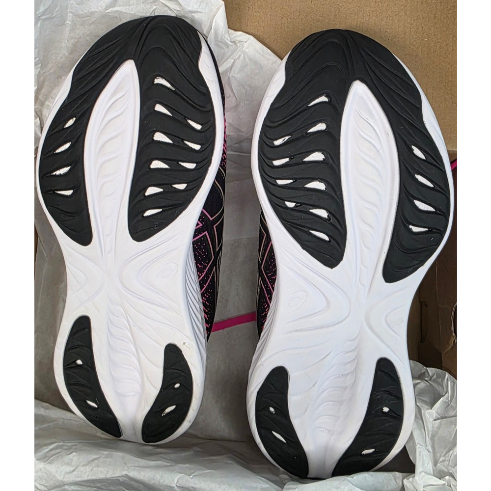 ASICS Women's Gel-Cumulus 25 Shoes, Black/Hot Pink Size 8 M - Picture 7 of 7